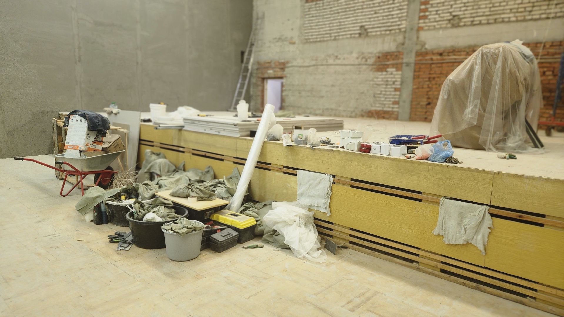 школа, актовый зал, образование, строительство, СОШ 3, Протвино