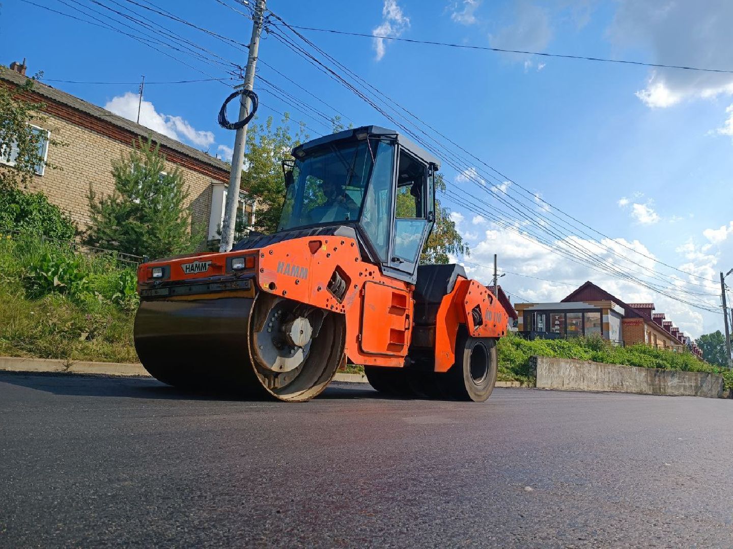 Можайск, Можайский городской округ, Подмосковье, ремонт дорог, дороги, Добродел, жители, ремонт, асфальт