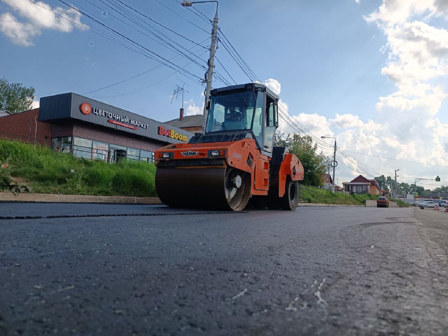 Можайск, Можайский городской округ, Подмосковье, ремонт дорог, дороги, Добродел, жители, ремонт, асфальт