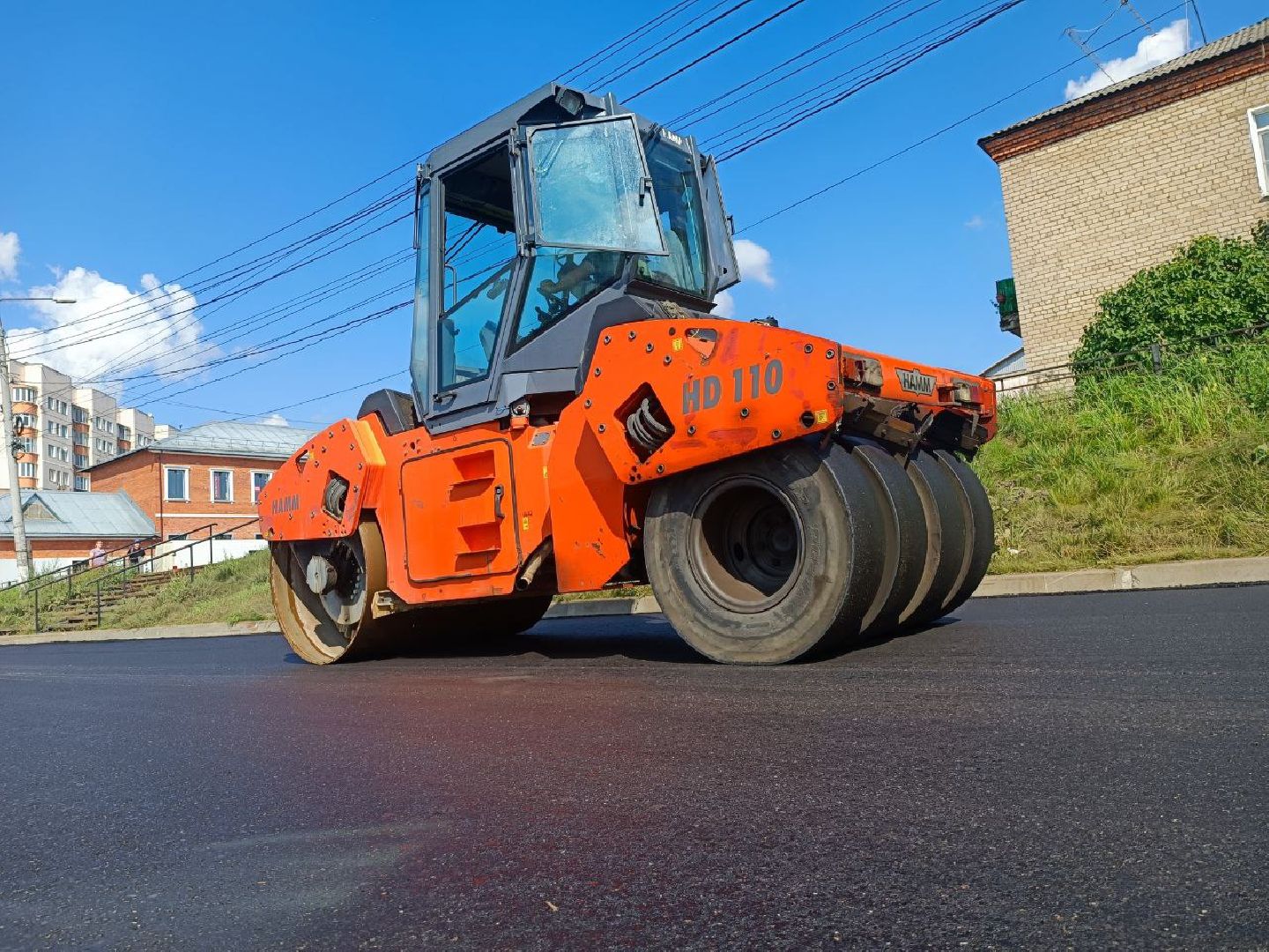 Можайск, Можайский городской округ, Подмосковье, ремонт дорог, дороги, Добродел, жители, ремонт, асфальт