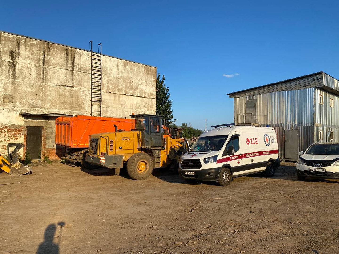 Чехов, пожар, деревня, сухостой, МЧС