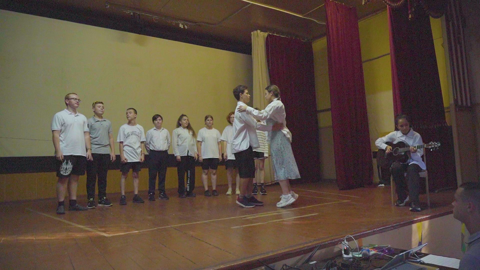 Лагерь, дети, отдых, Орехово-Зуево, концерт