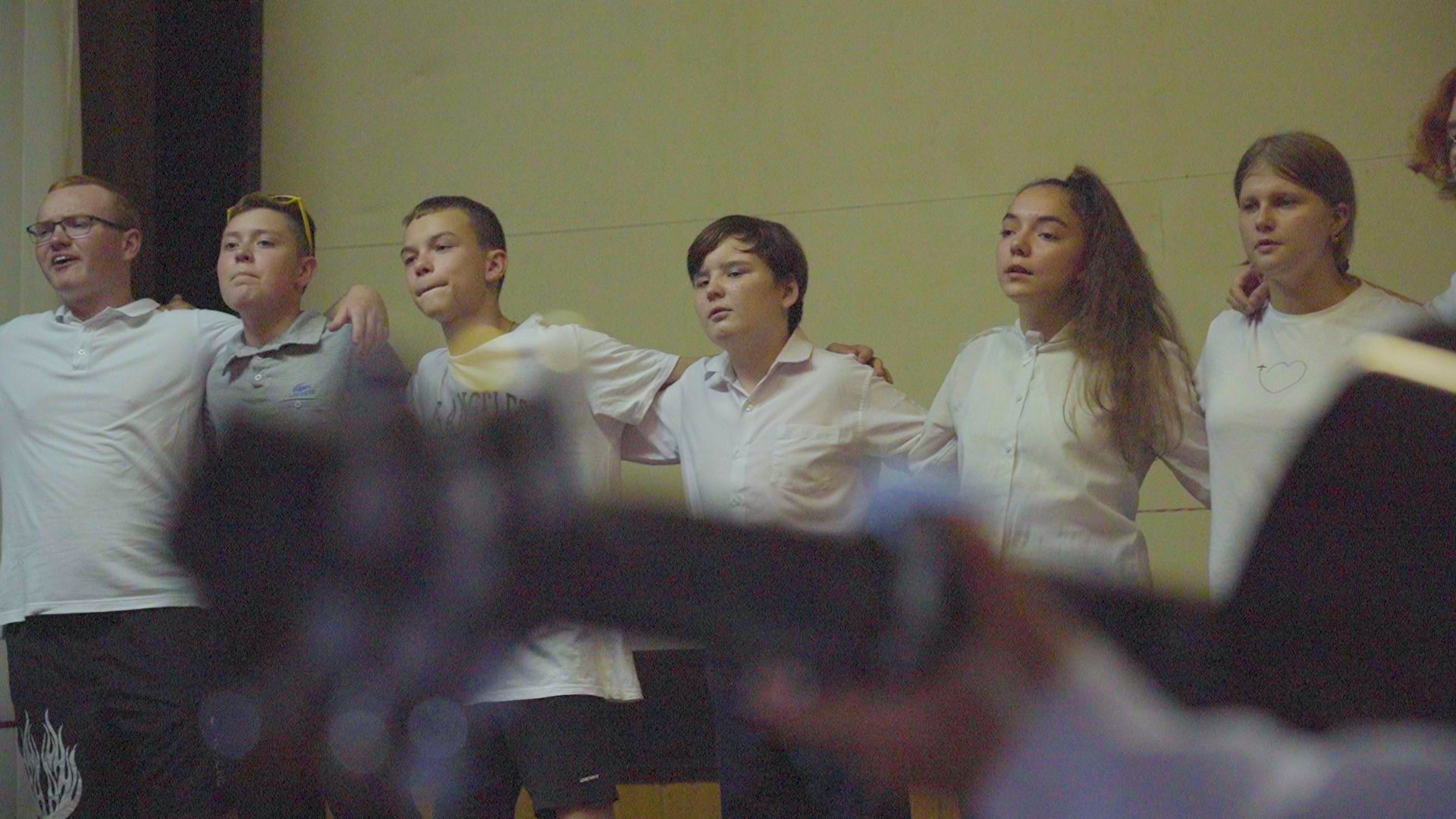 Лагерь, дети, отдых, Орехово-Зуево, концерт