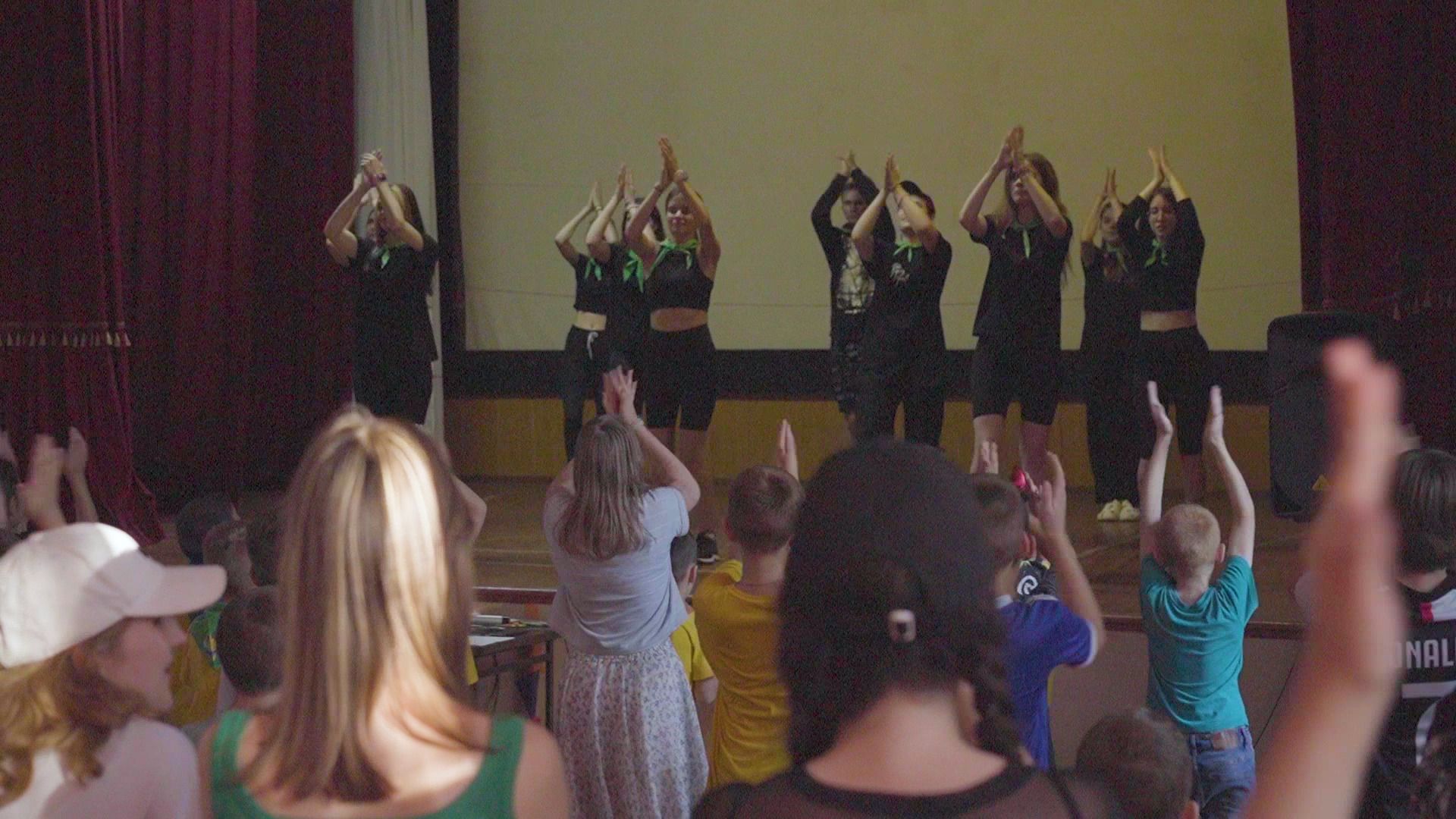 Лагерь, дети, отдых, Орехово-Зуево, концерт