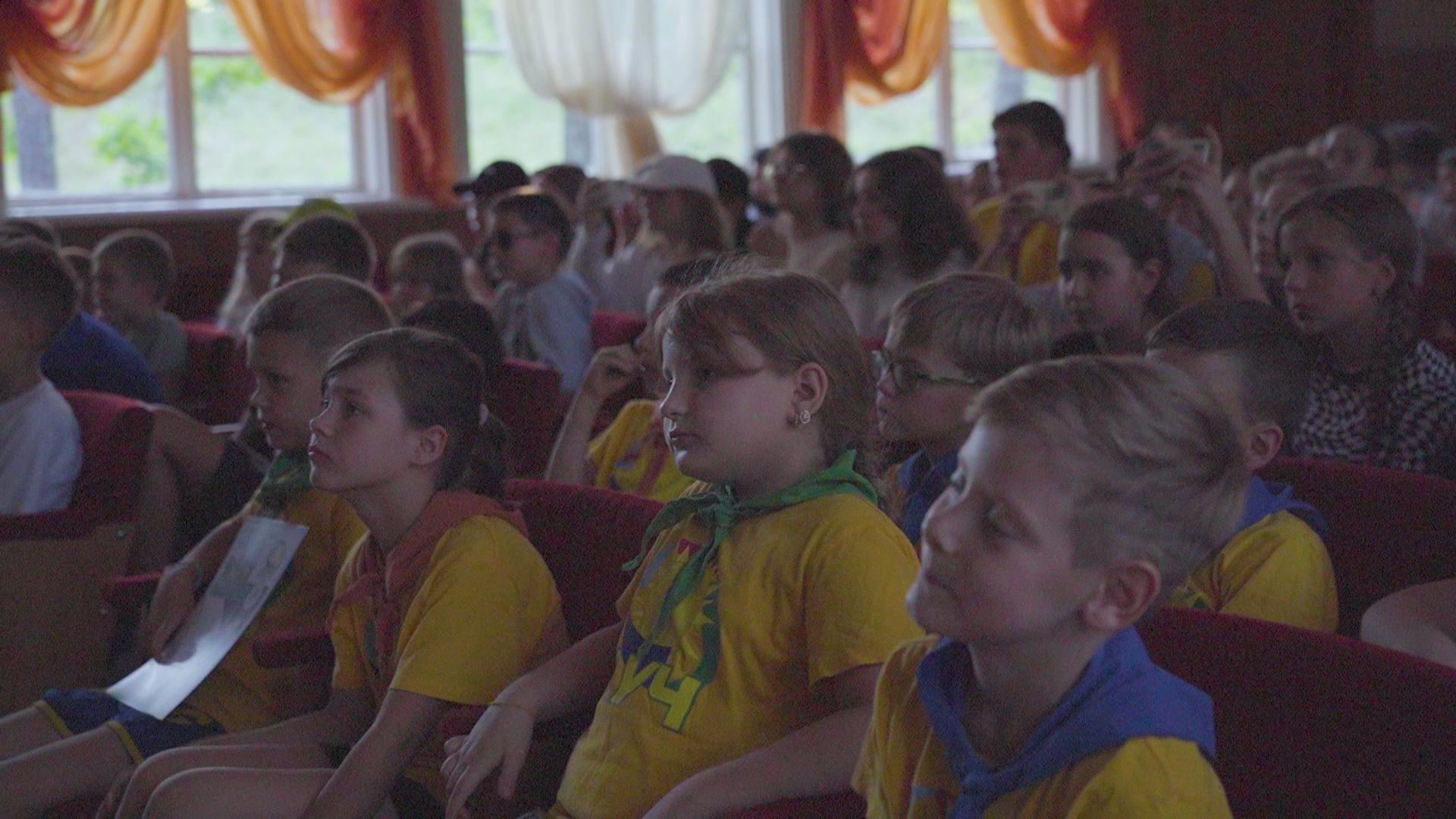 Лагерь, дети, отдых, Орехово-Зуево, концерт