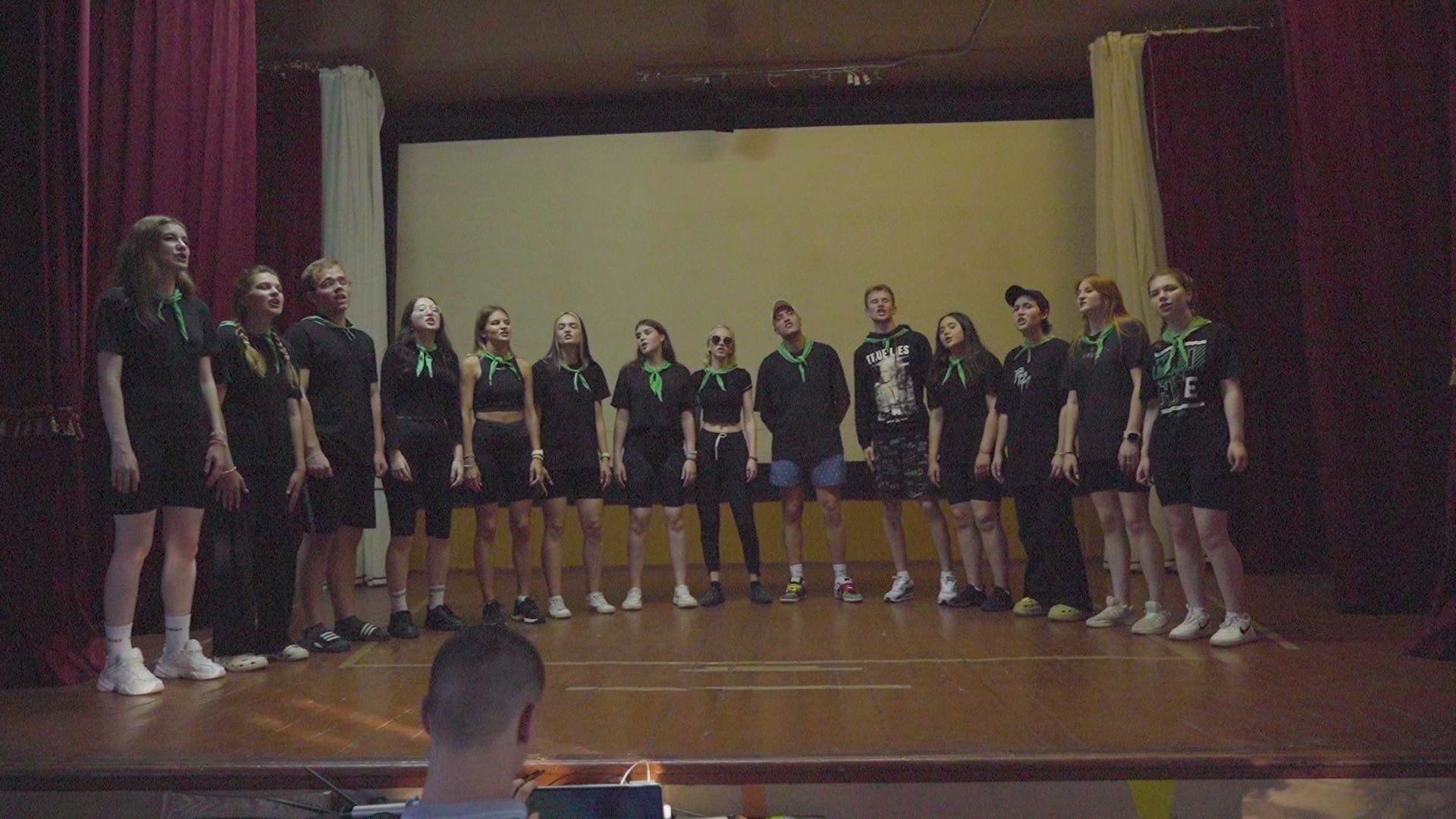 Лагерь, дети, отдых, Орехово-Зуево, концерт