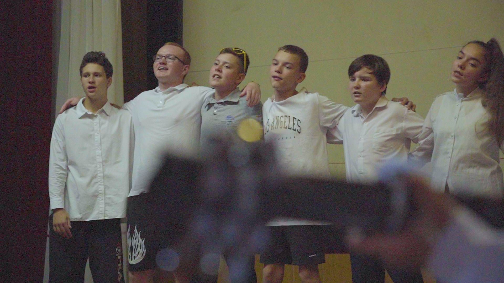 Лагерь, дети, отдых, Орехово-Зуево, концерт