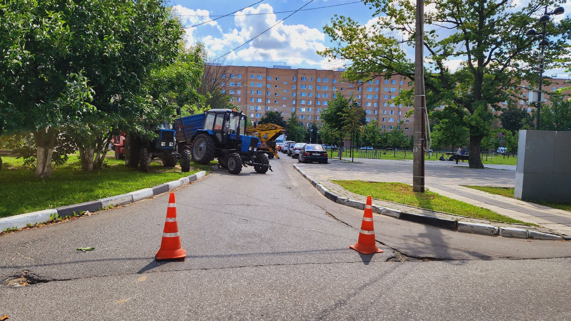 Подмосковье, Ивантеевка, благоустройство