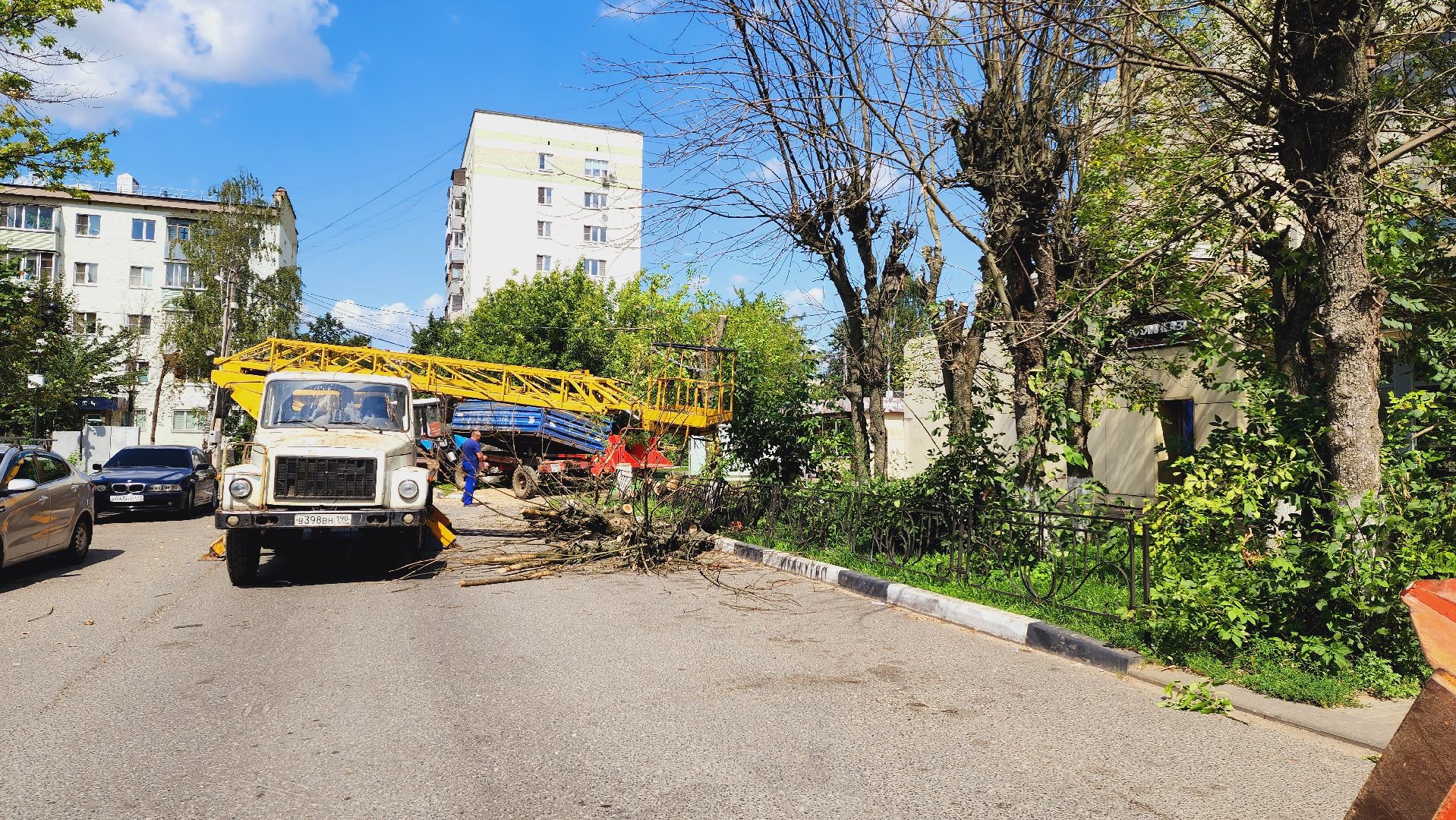 Подмосковье, Ивантеевка, благоустройство