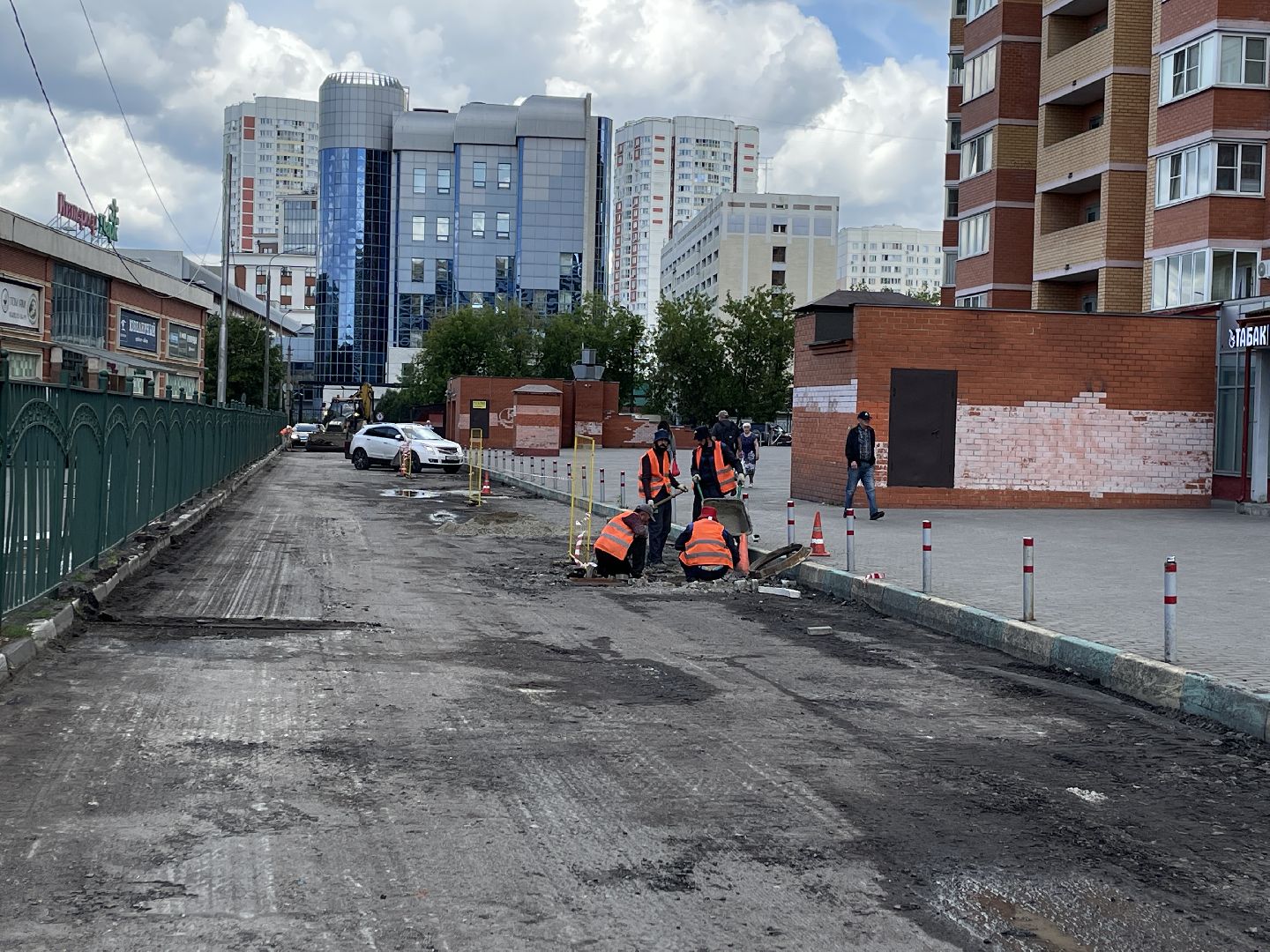 Дороги, тротуары, ремонт, полотно