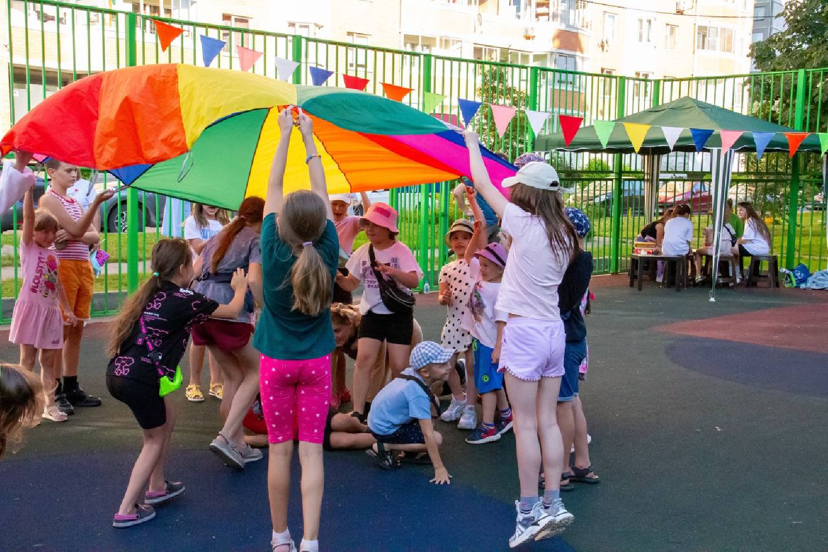 Подольск, лето в подмосковье, игры нашего двора, дети, праздник