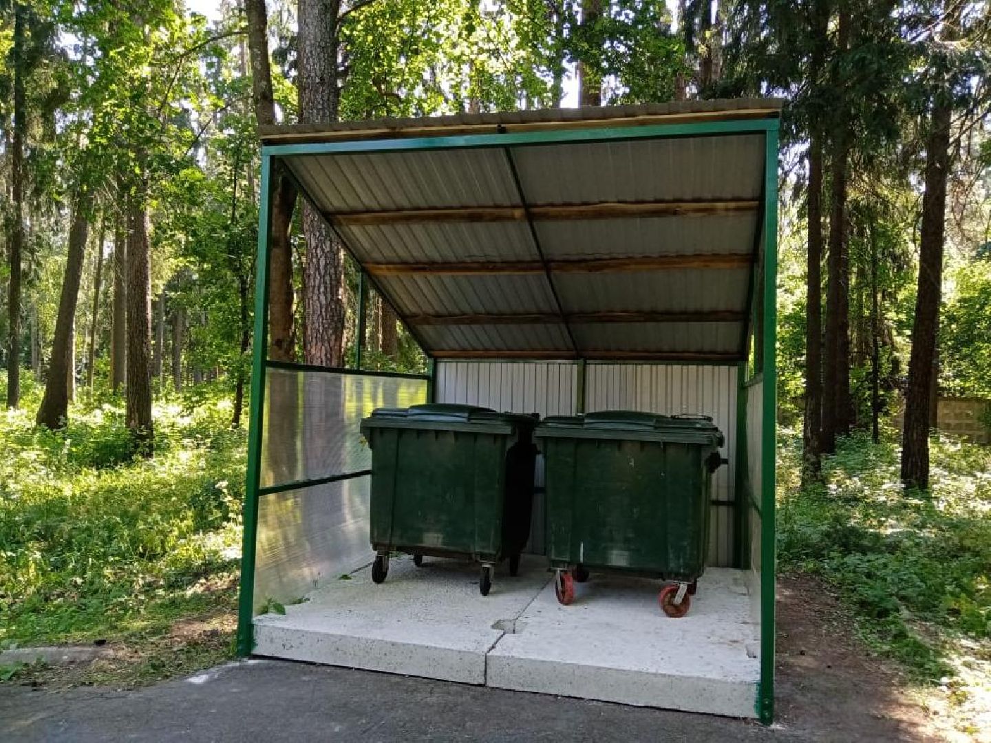 ЦЖКУ Минобороны, Мытищи, контейнерные площадки, ТКО