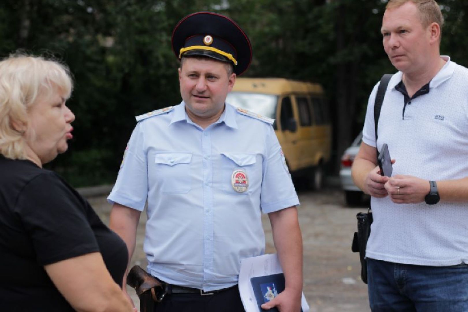 приём, граждан, ОМВД, полиция, август