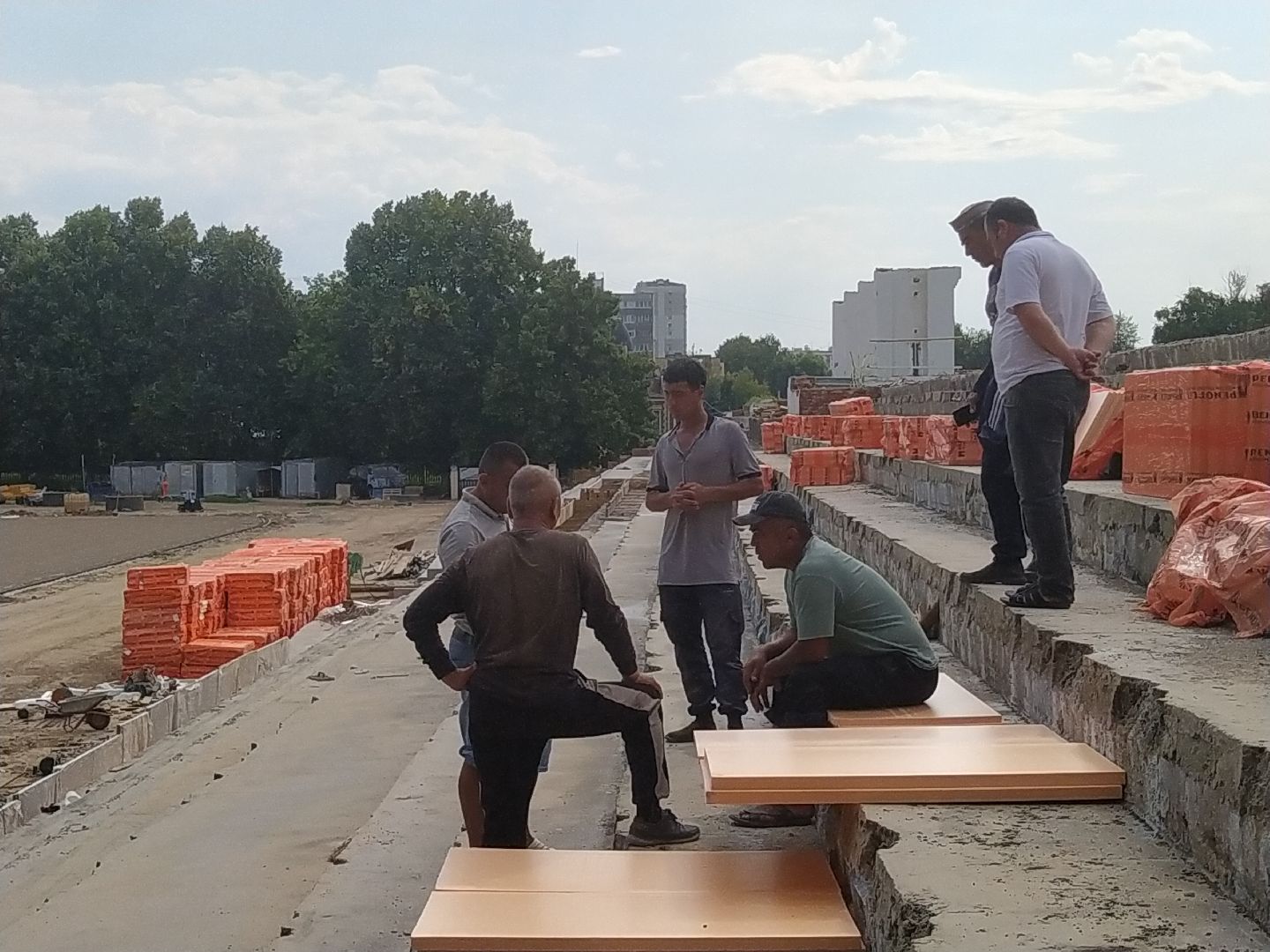 Коломна, стадион, Капитальный ремонт