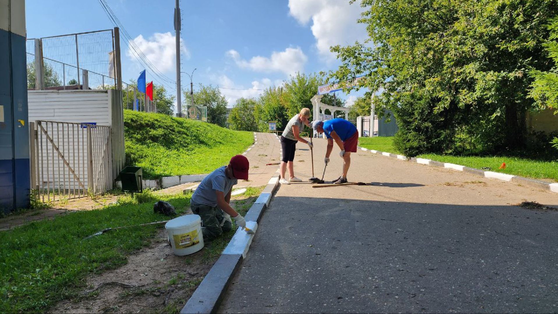 Дмитров, Стадион Локомотив, День физкультурника