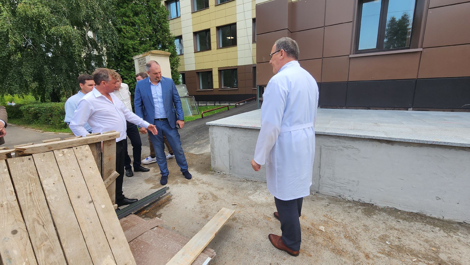 Кашира, больница, терапевтическое отделение, приемное отделение, скорая помощь