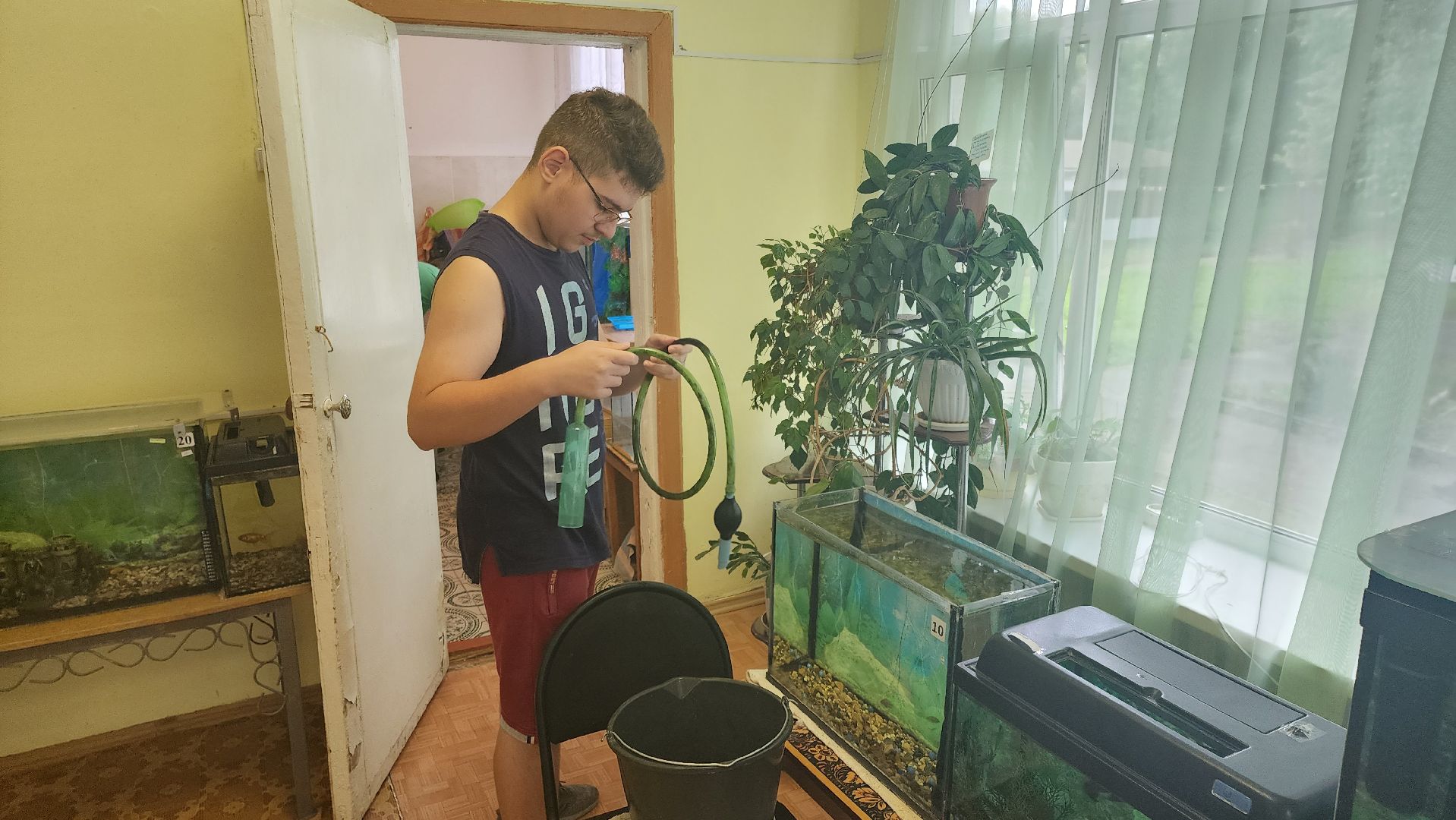 Кашира, каникулы, трудовые бригады, детский экологический центр