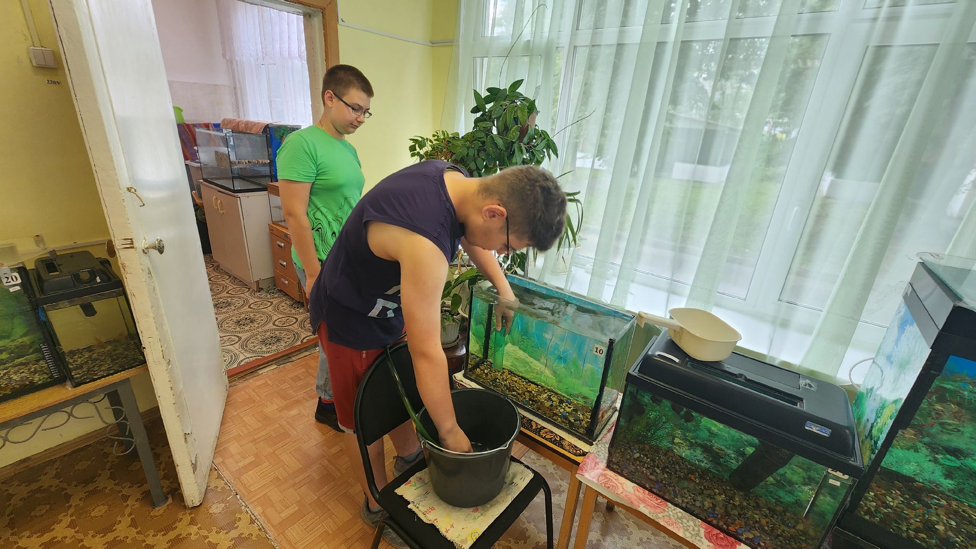 Кашира, каникулы, трудовые бригады, детский экологический центр