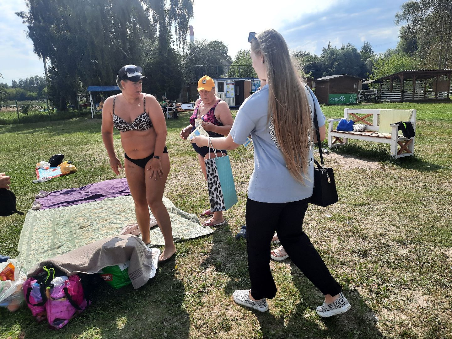 Шатура, пляж, правила поведения у воды, школа № 2