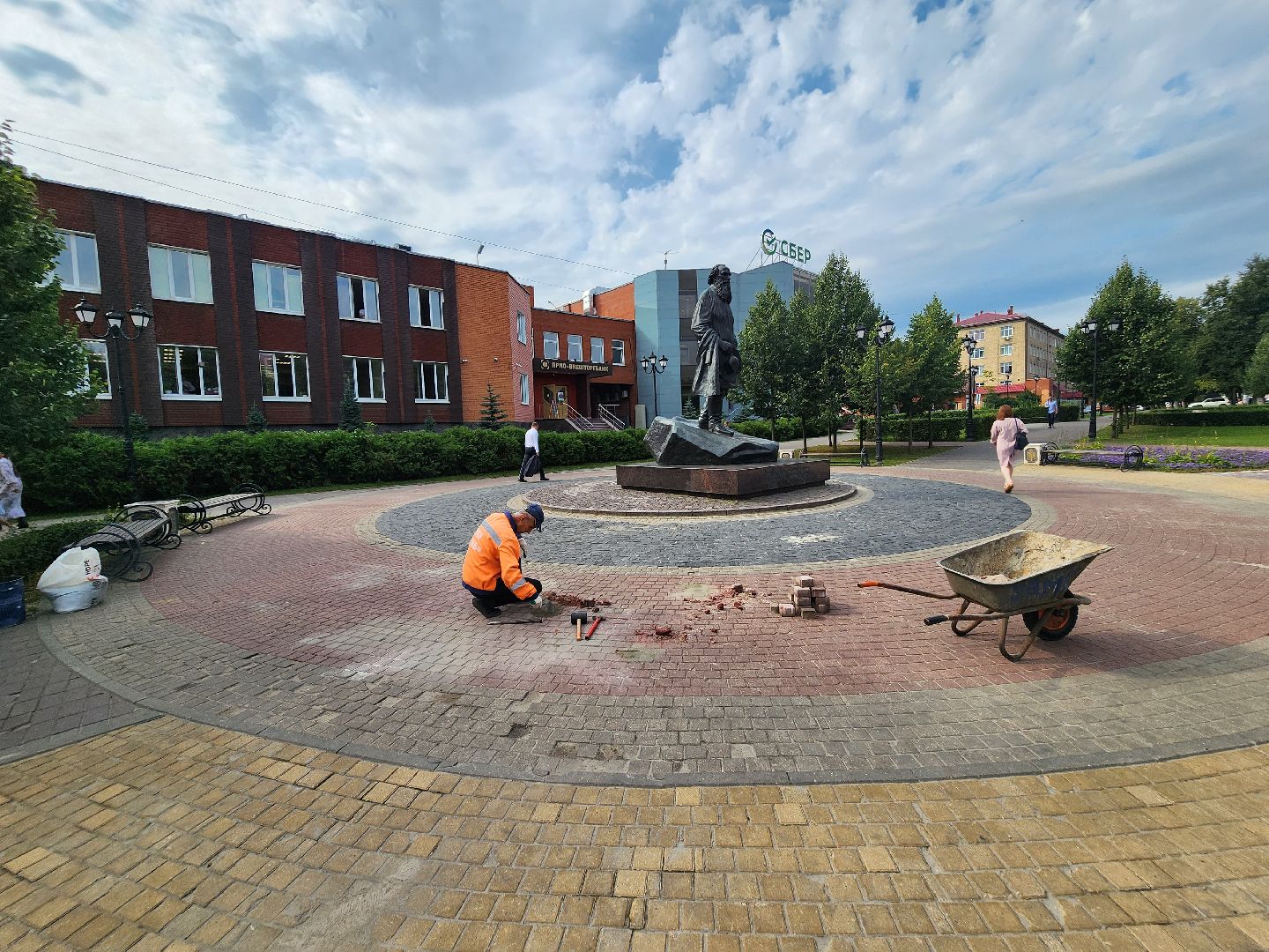 Подольск, благоустройство, бульвар