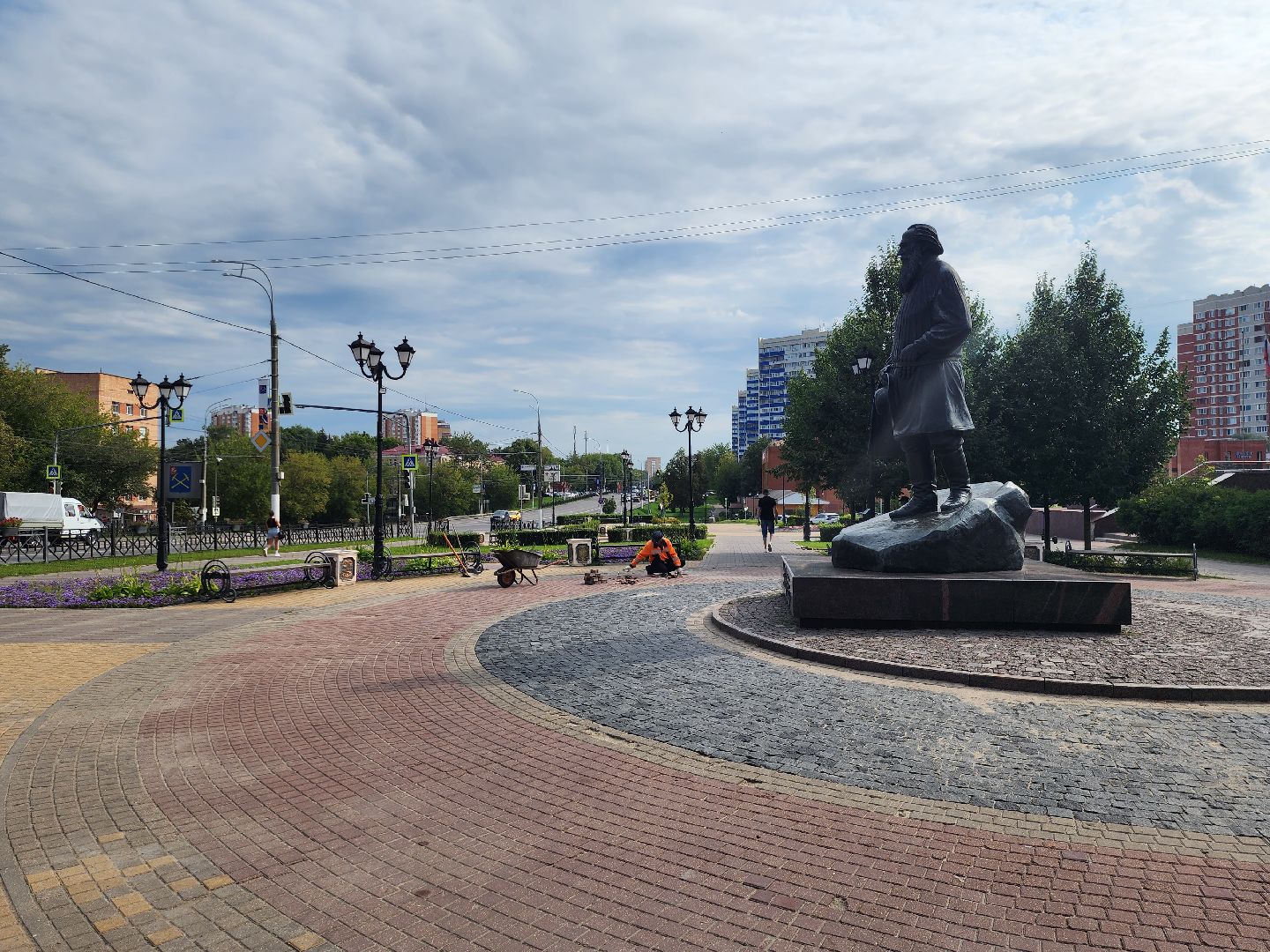 Подольск, благоустройство, бульвар