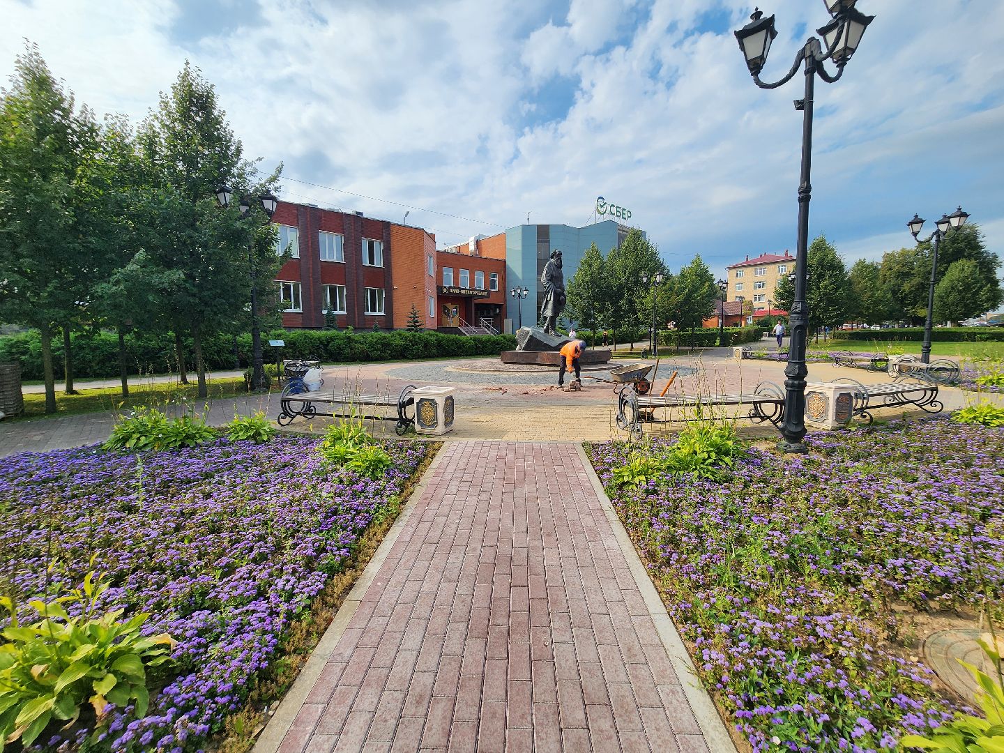 Подольск, благоустройство, бульвар