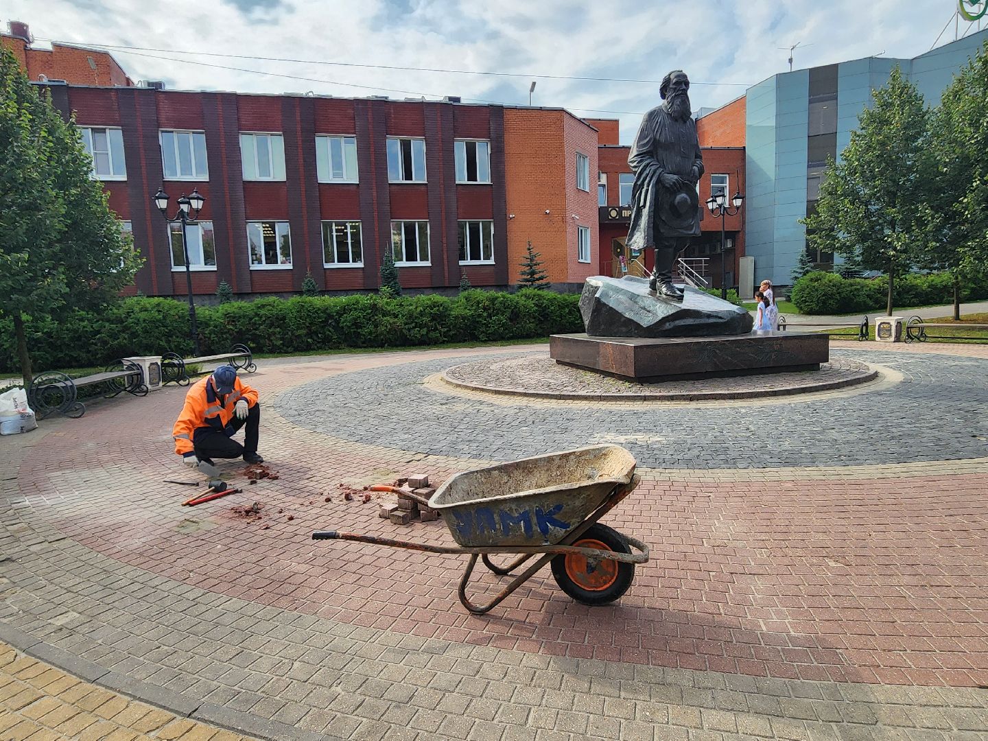 Подольск, благоустройство, бульвар