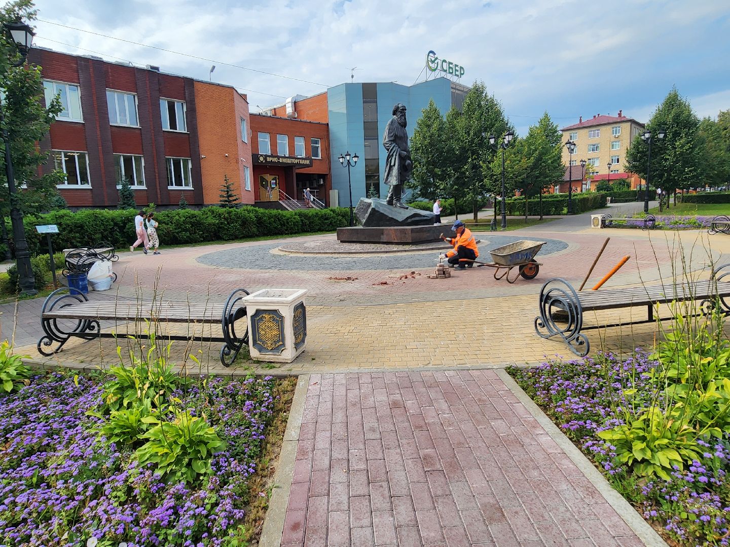 Подольск, благоустройство, бульвар