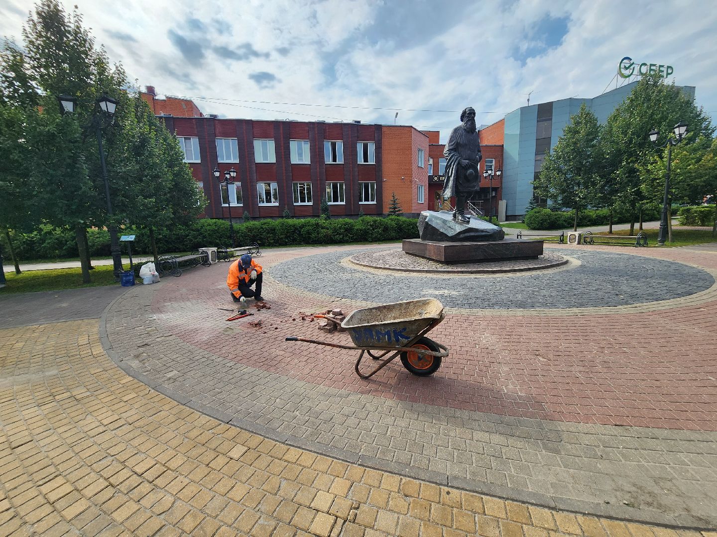 Подольск, благоустройство, бульвар