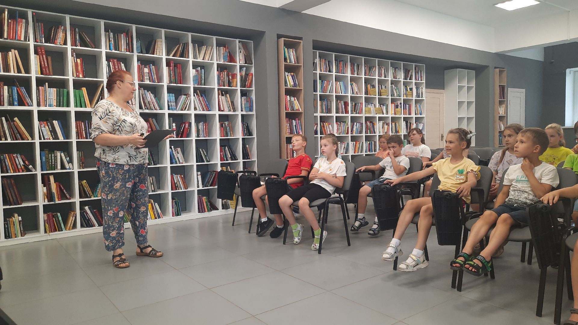 Шатура, День большой кошки, библиотека