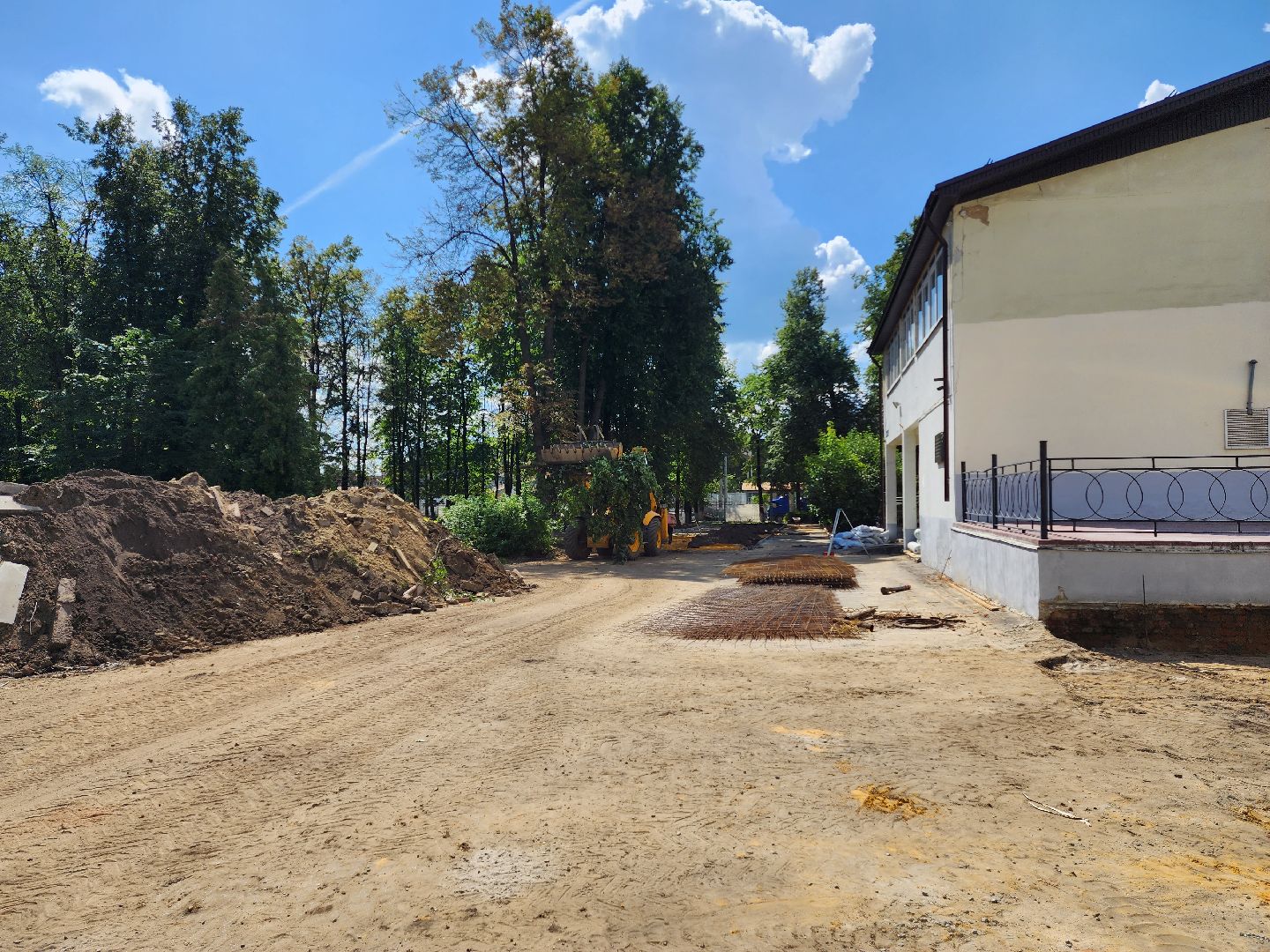 Раменское, благоустройство, сквер у ДК Воровского