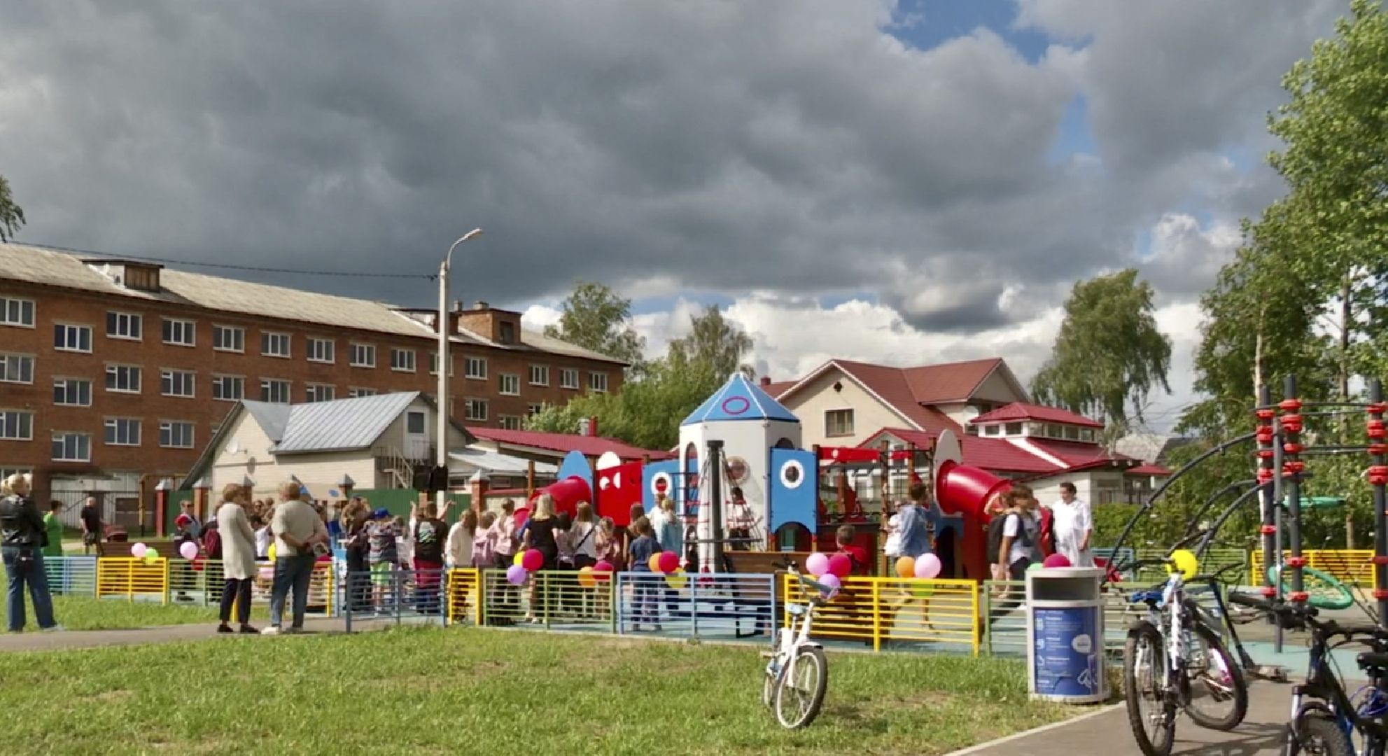 Клин, дети, благоустройство, подмосковье, общество