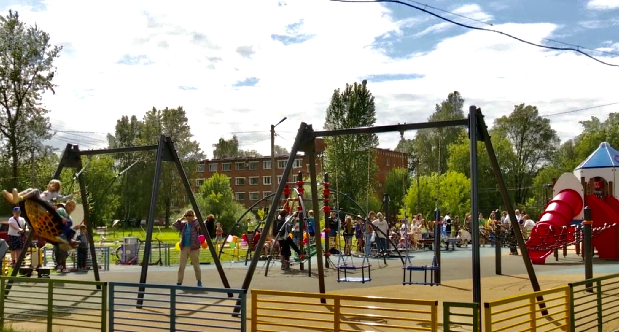 Клин, дети, благоустройство, подмосковье, общество