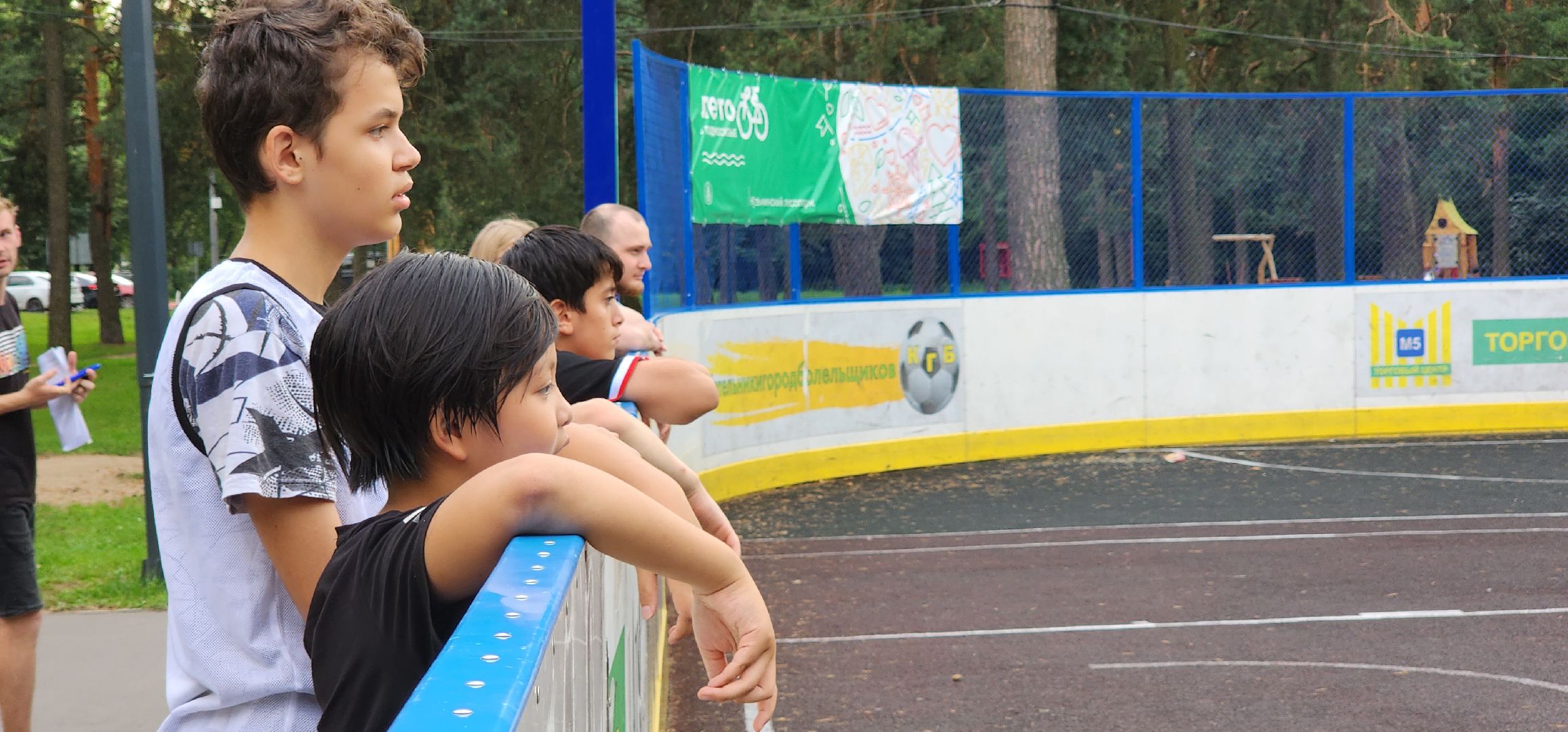 футбол, лесопарк, Котельники