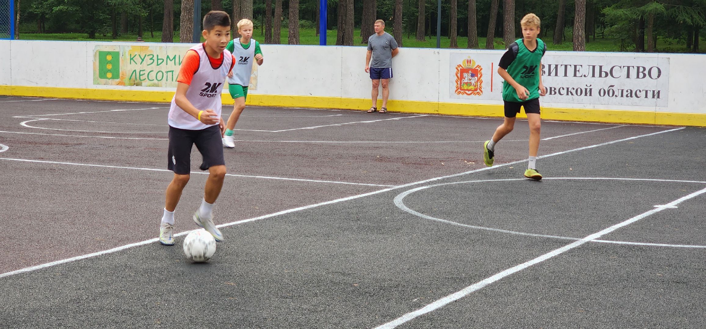 футбол, лесопарк, Котельники