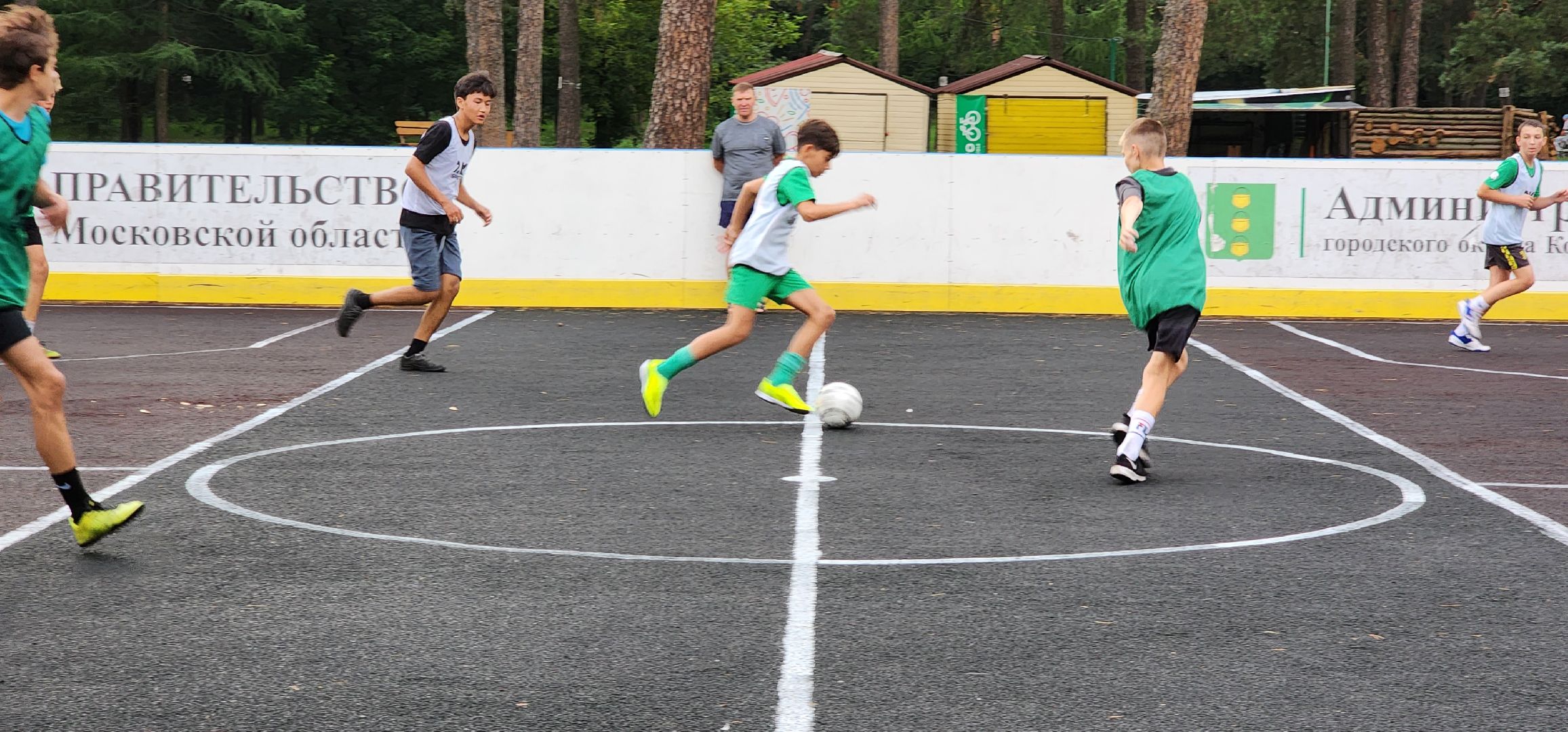 футбол, лесопарк, Котельники