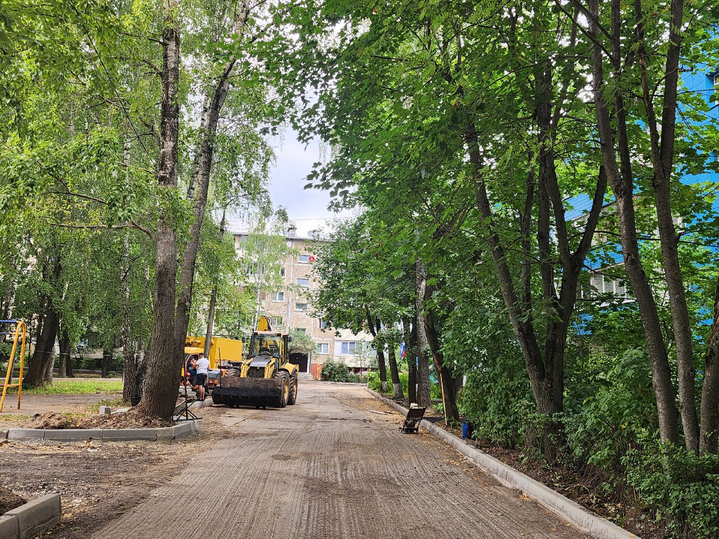 Звенигород, благоустройство, дворы, квартальные дороги