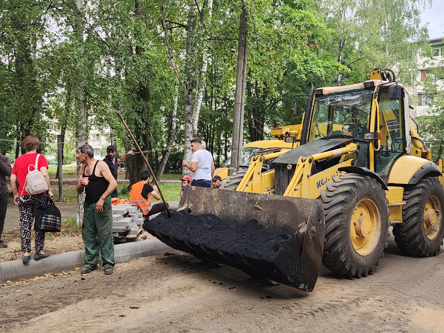 Звенигород, благоустройство, дворы, квартальные дороги