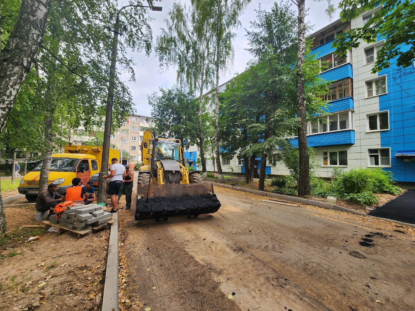 Звенигород, благоустройство, дворы, квартальные дороги