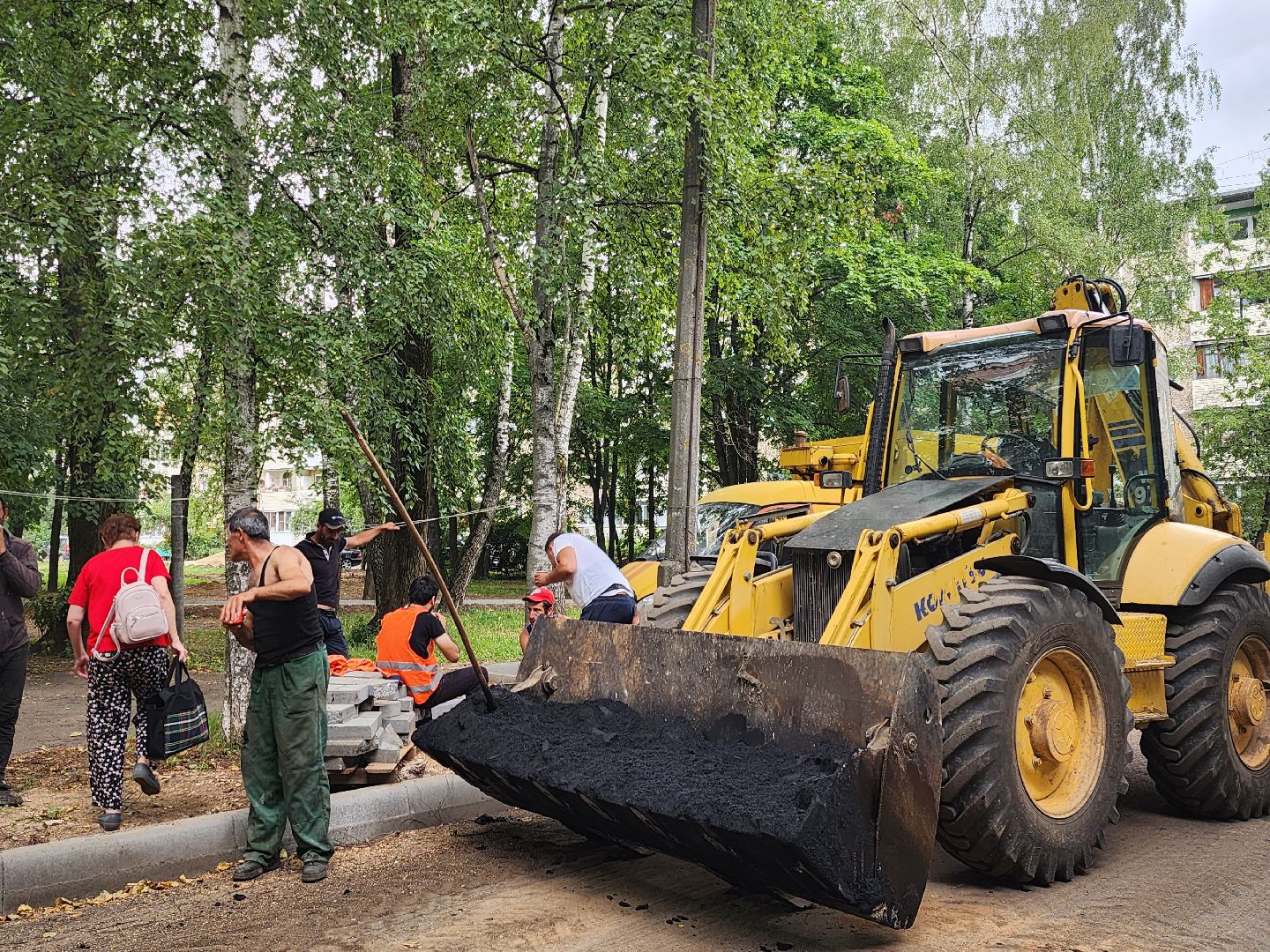 Звенигород, благоустройство, дворы, квартальные дороги