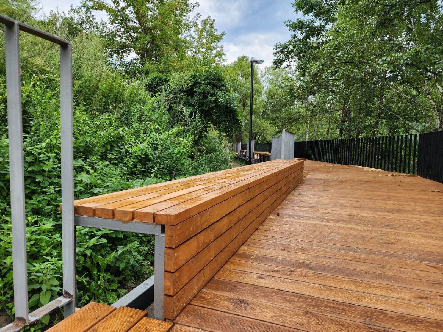 парк, благоустройство, люди, Лосино-Петровский