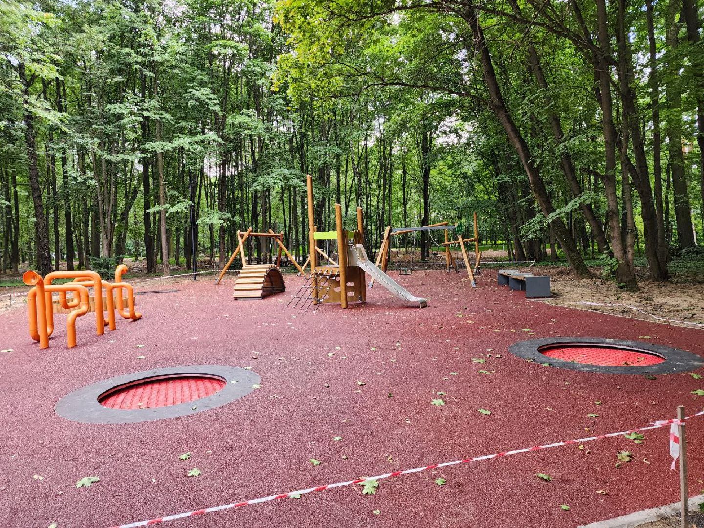 парк, благоустройство, люди, Лосино-Петровский