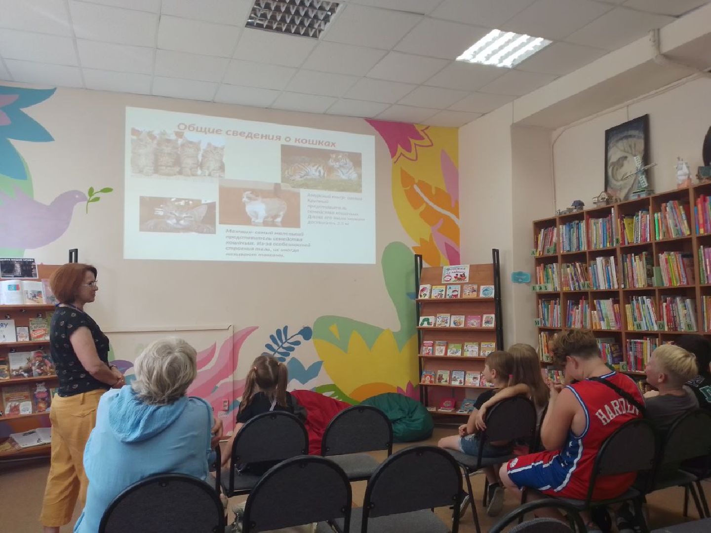 Чехов, культура, день кошек, мероприятие, библиотека, дети