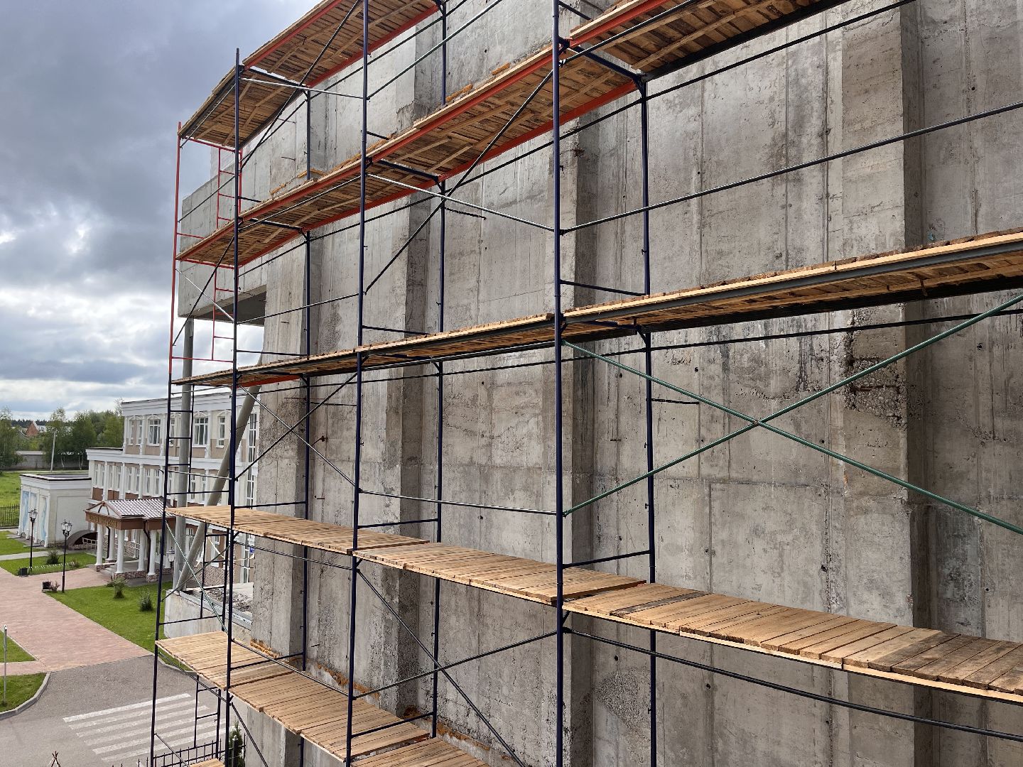 Шаховская, строительство, дворец торжеств