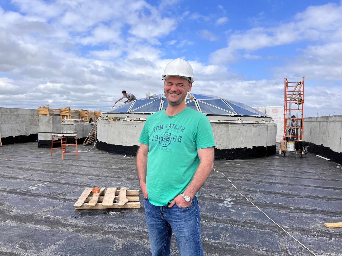 Шаховская, строительство, дворец торжеств