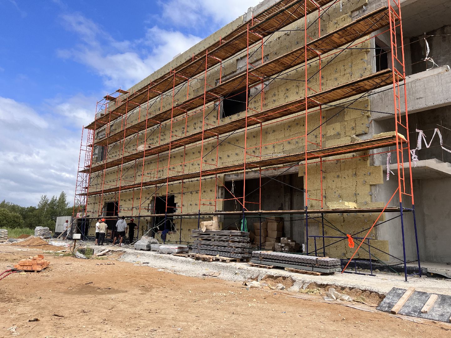 Шаховская, строительство, дворец торжеств