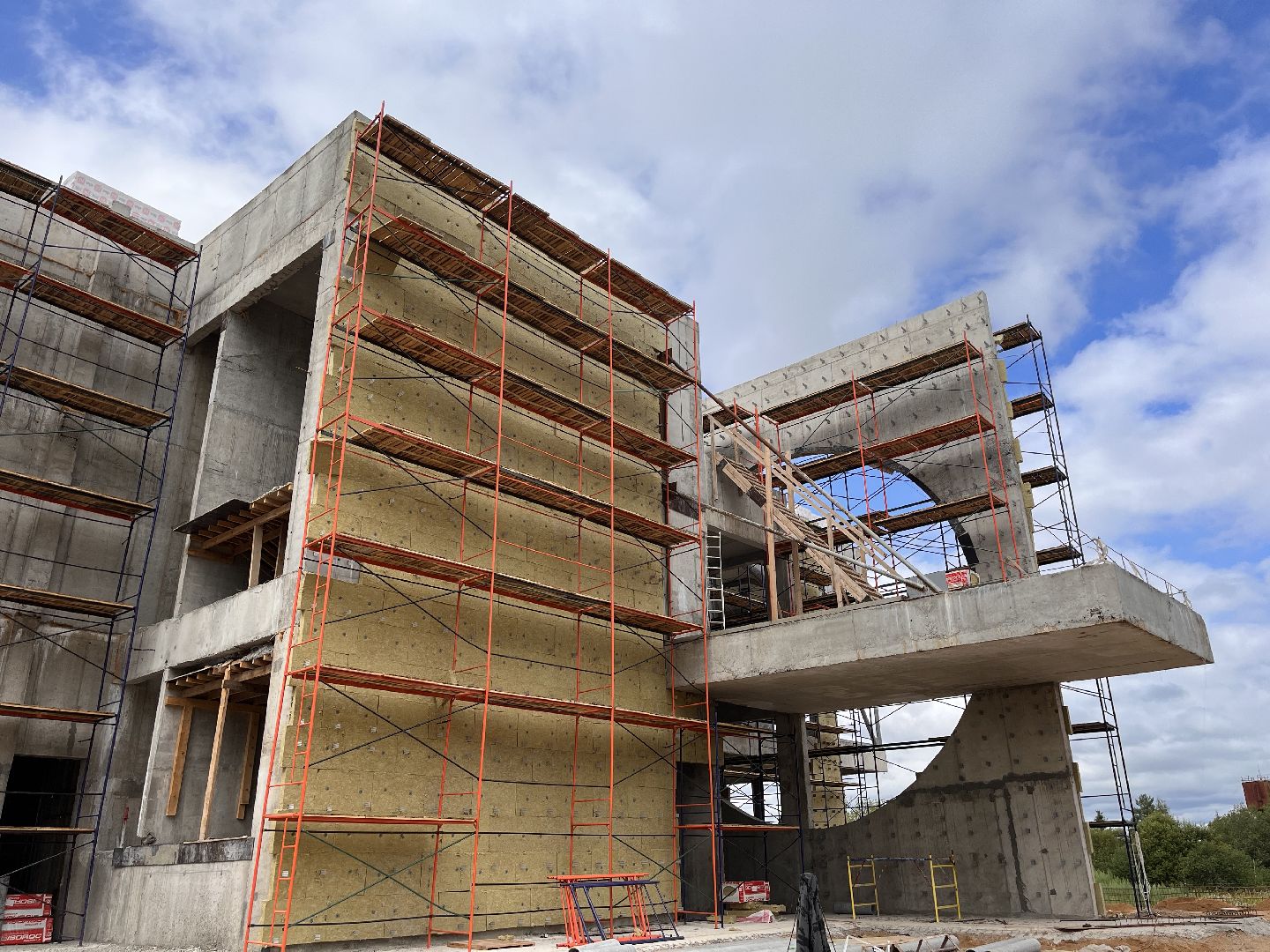 Шаховская, строительство, дворец торжеств