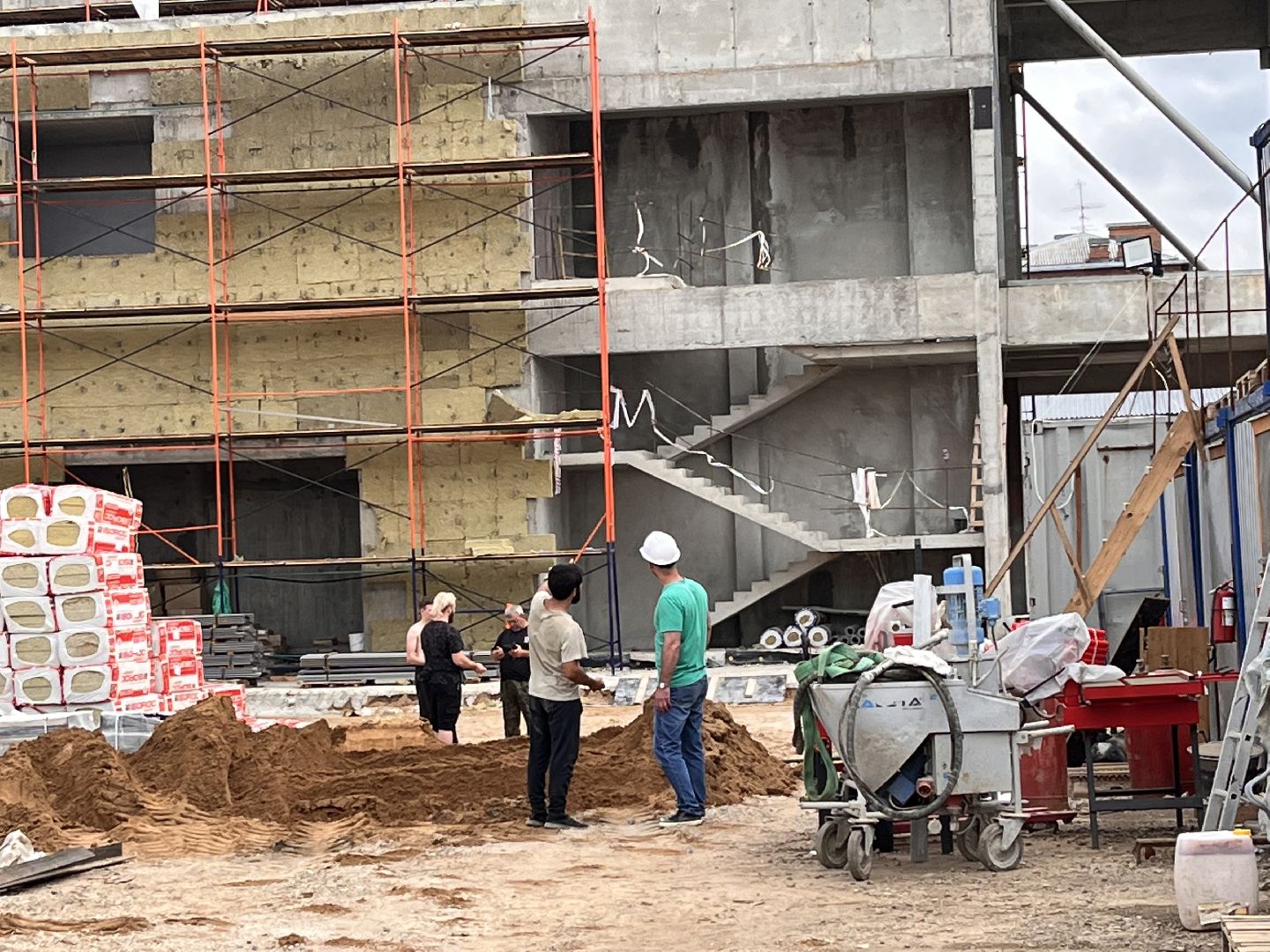 Шаховская, строительство, дворец торжеств