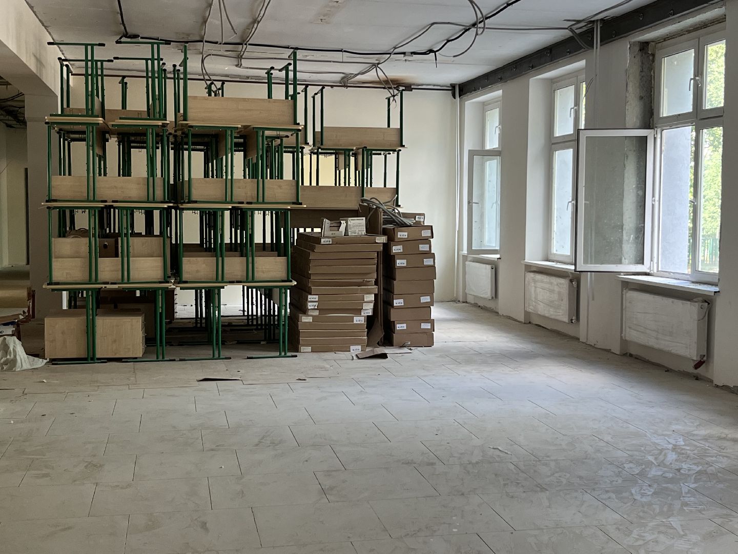 Наро-Фоминский городской округ, Селятино, капитальный ремонт, школа, школьная жизнь, Андрей Воробьёв, Александр Баранов