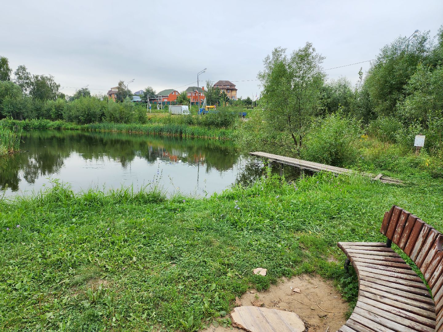 Раменское, благоустройство, площадка в деревне Становое